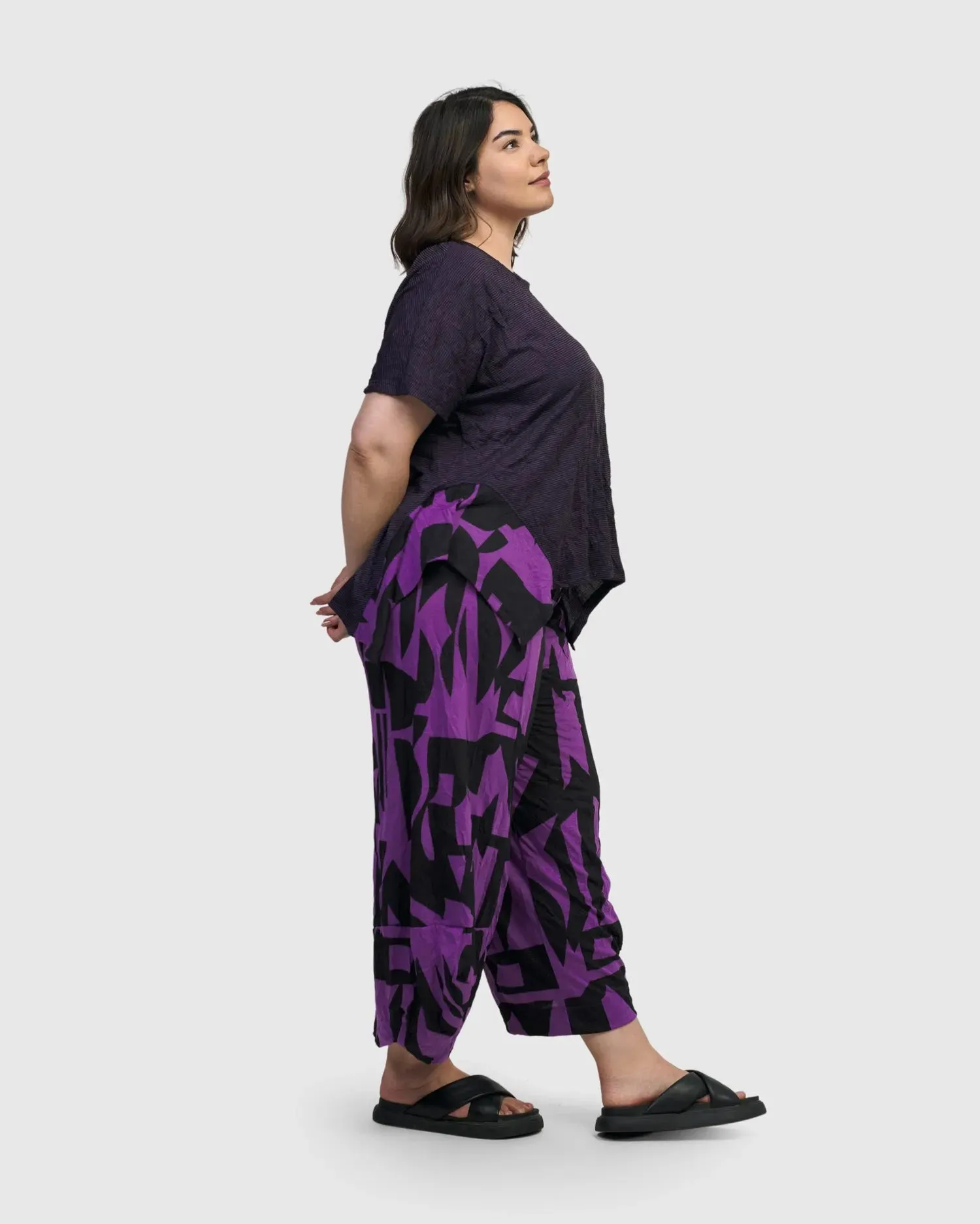 Aura Relaxed Tee, Violet