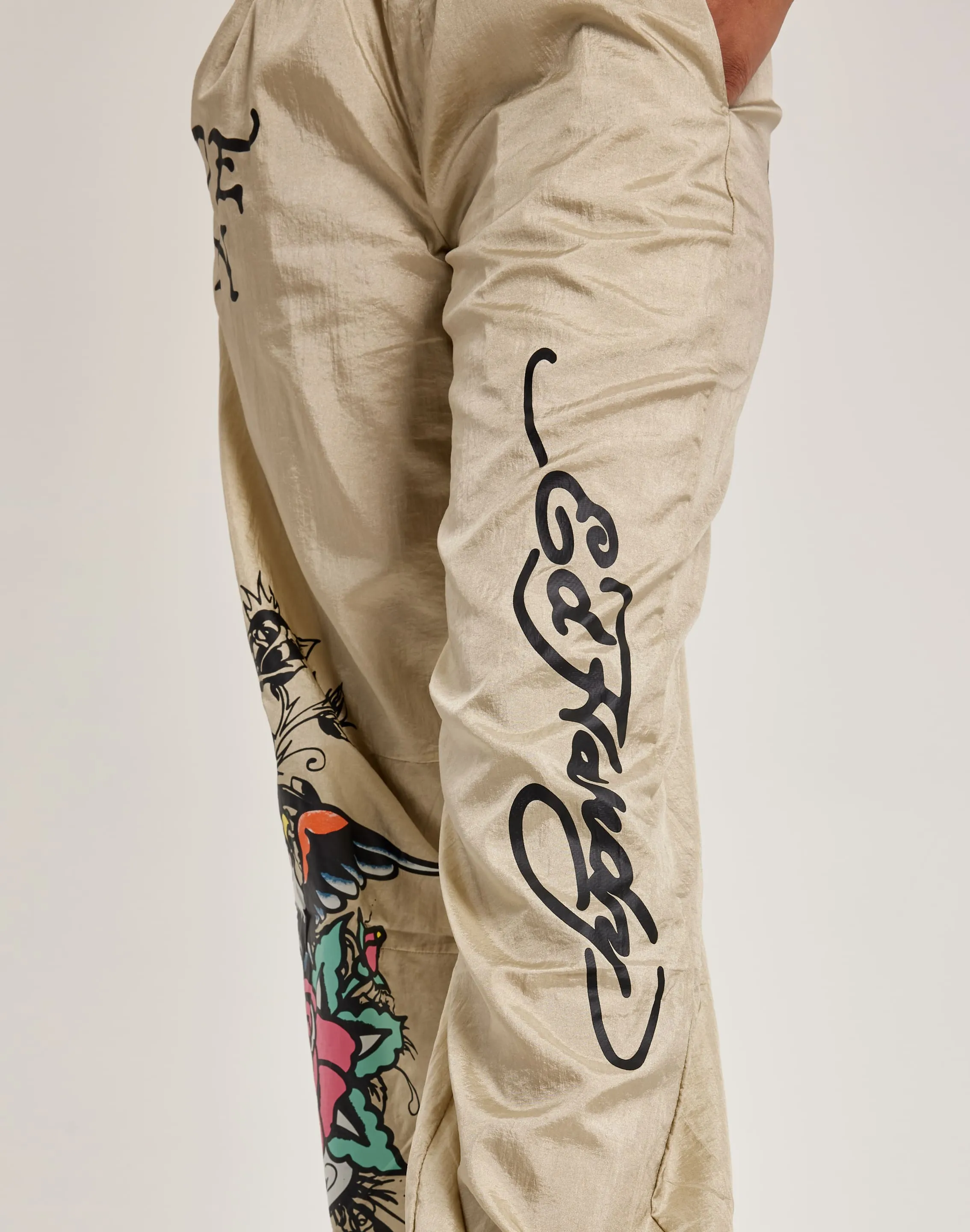 Ed Hardy Eagle Anchor Nylon Pants