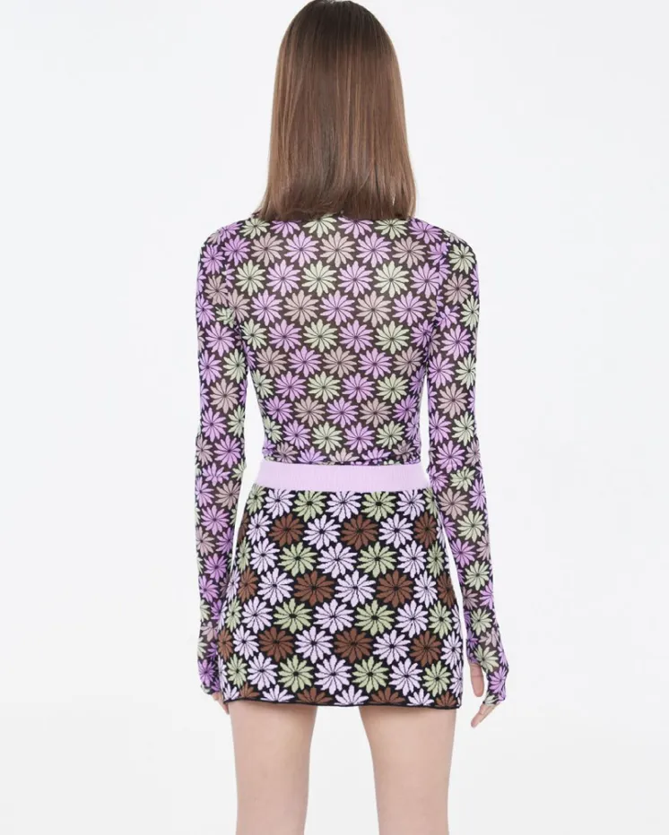 Hazy Daisy Thumbhole Top-FINAL SALE