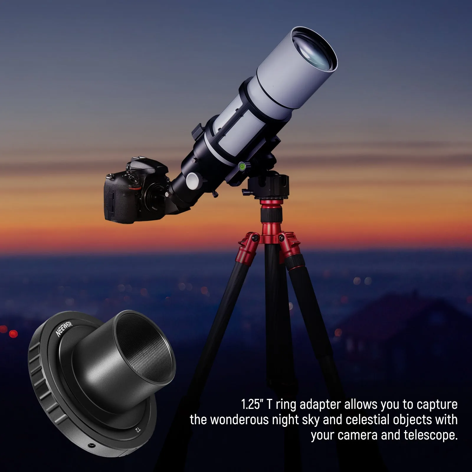 NEEWER LA-04 T Ring For Nikon F Mount Cameras